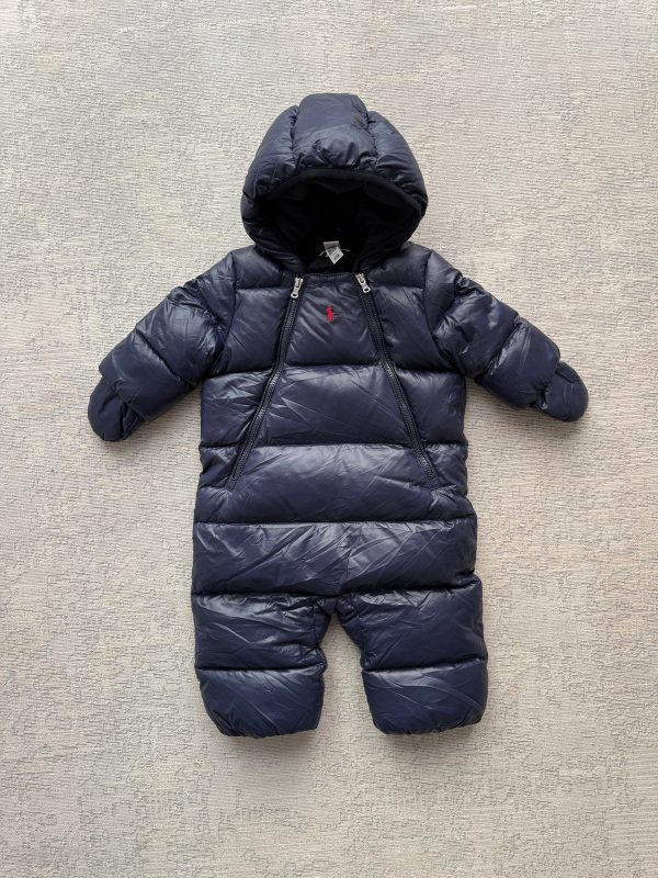 Ralph Lauren Baby Down Puffer Snowsuit (6M)
