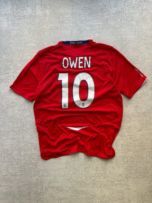 Umbro England 2008–10 Away Shirt – Michael Owen (L)