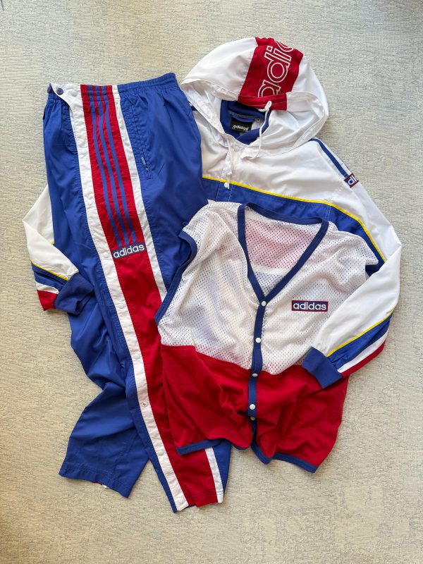 Adidas Vintage Tracksuit + Vest (L)