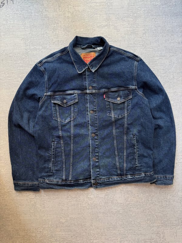 Levi’s Trucker Denim Jacket – Dark Blue Wash (XL)