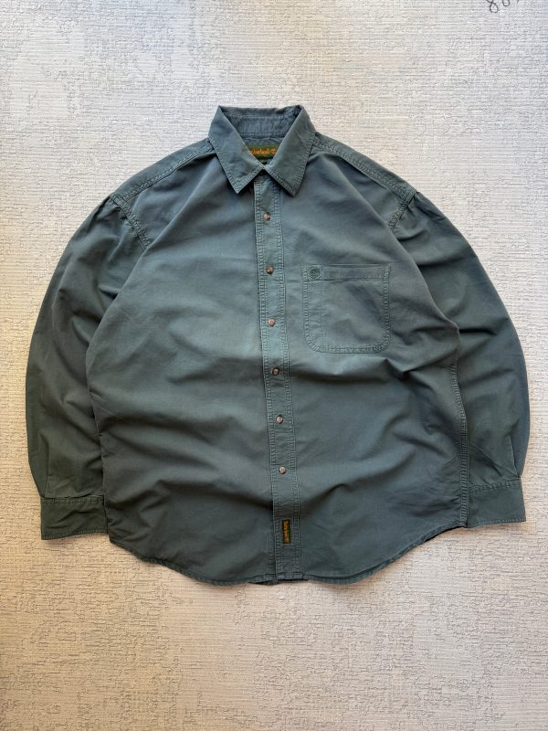 Timberland Washed Cotton LS Shirt (M)