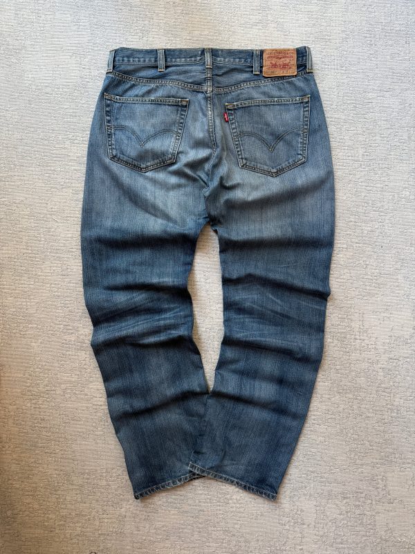 Levi’s 501 Straight Leg Button-Fly Jeans (W38 L34)