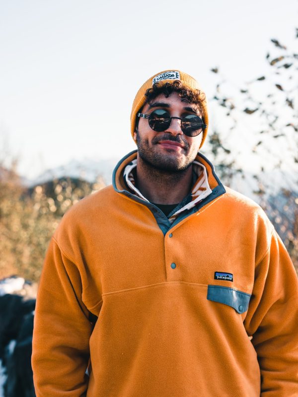 Patagonia Synchilla Snap-T Fleece – Orange (M)